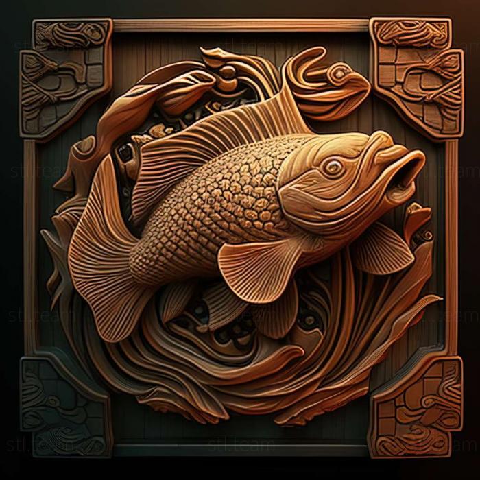 3D model Nanjing fish fish (STL)